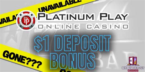 platinum play casino $1 deposit|Platinum Play Casino $1 Deposit .